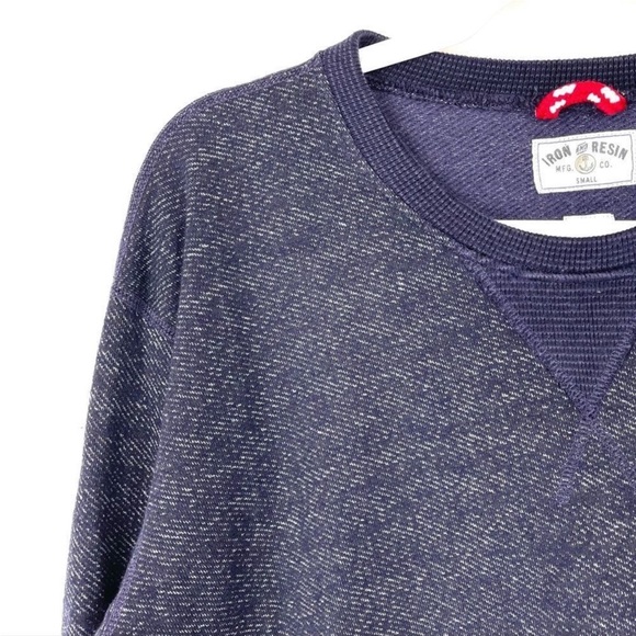 Iron And Resin Libertad Crew Sweater Blue - Picture 3 of 12